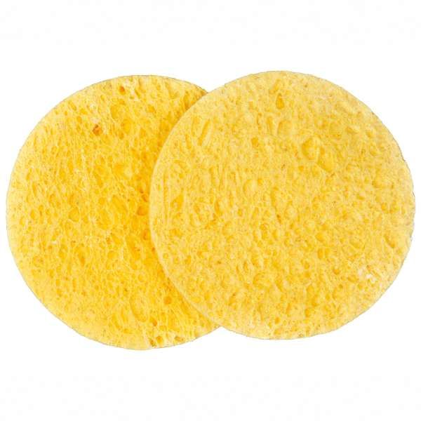 XANITALIA Salon Pro Spugna Trucco in Cellulosa 2pz - 7,5cm - MegaPrezzo