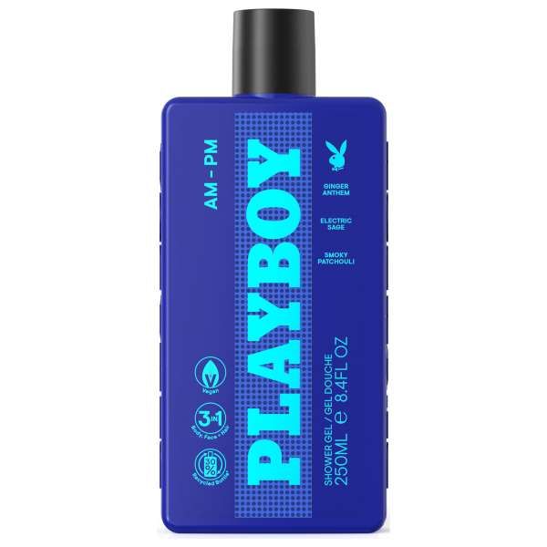 PLAYBOY Playboy Shower Gel Uomo AM-PM - 250ml - MegaPrezzo