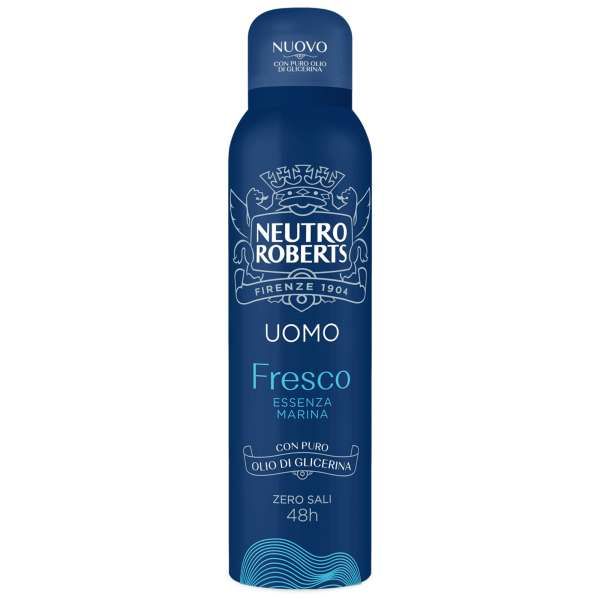 NEUTRO ROBERTS Neutro Roberts Deodorante Men Spray Essenza Marina - 150ml - MegaPrezzo