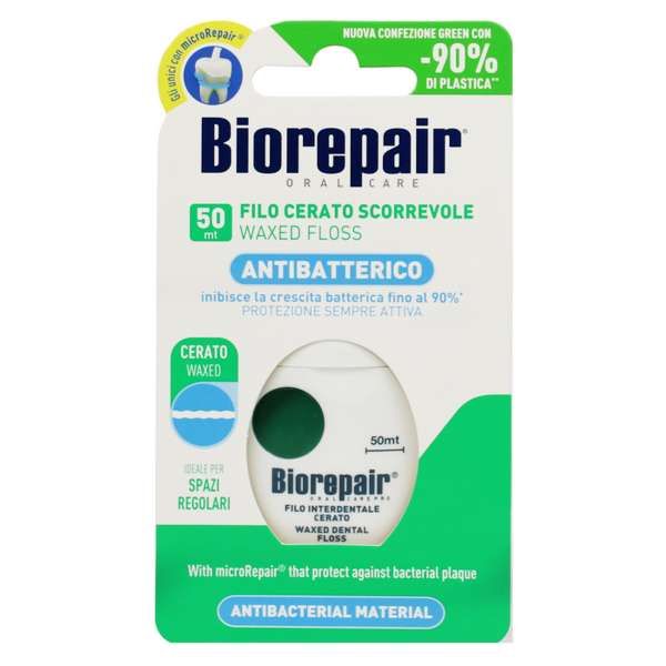 Biorepair Filo Interdentale Cerato - 50mt