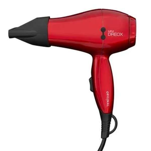 ORIGINAL BEST BUY Original Dreox Mini Asciugacapelli da Viaggio - Rosso - MegaPrezzo