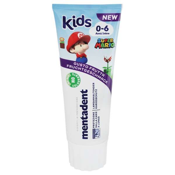 MENTADENT Mentadent Dentifricio Kids 0-6 Anni - 75ml - MegaPrezzo