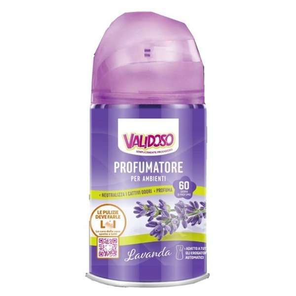 VALIDOSO Validoso Deodorante per Erogatori Automatici 250ml - Lavanda - MegaPrezzo