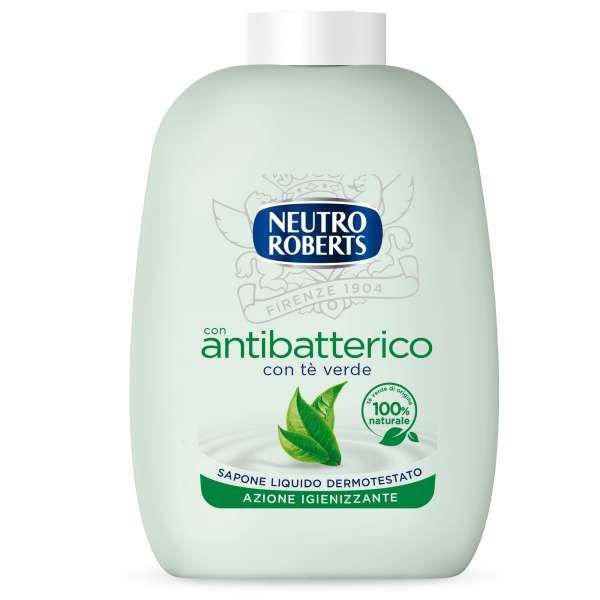 NEUTRO ROBERTS Neutro Roberts Sapone Liquido Antibatterico Ricarica - 200ml - MegaPrezzo