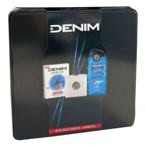 DENIM Denim Cofanetto Blu con After Shave e Shower Gel - MegaPrezzo
