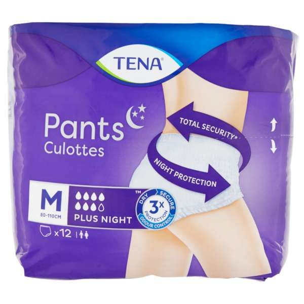 Tena Lady Mutandine Assorbenti Plus Night M - 12pz