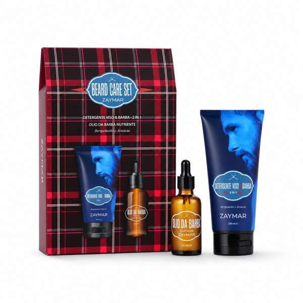 ZAYMAR Zaymar Cofanetto Beard Care Ritual con Detergente e Olio Barba - MegaPrezzo