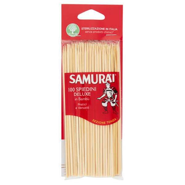 Samurai Spiedini in Bambù 100pz - 15cm