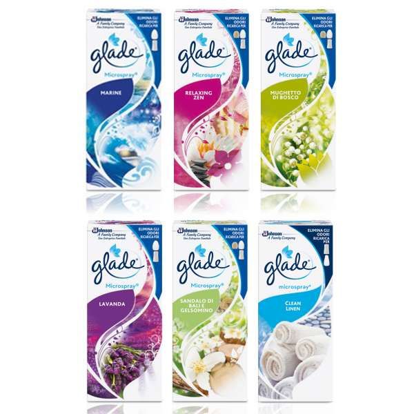 Glade Microspray Ricarica - Fragranze Miste