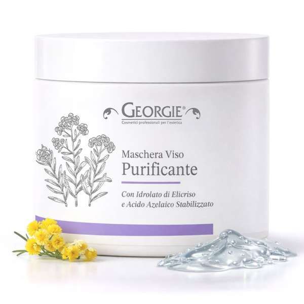 Georgie Maschera Viso in Crema Purificante con Acido Azelaico - 250ml