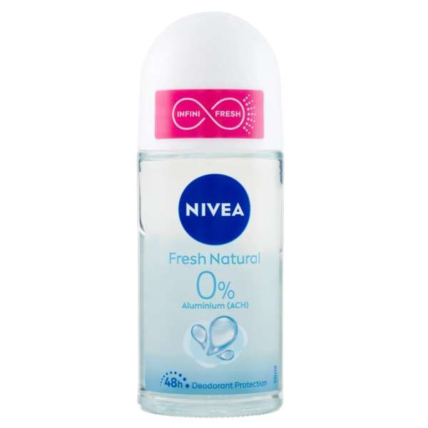 NIVEA Nivea Deodorante Roll-On Fresh Natural - 50ml - MegaPrezzo