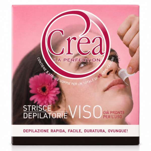 HOLIDAY Crea Perfection Strisce Depilatorie Viso - 60pz - MegaPrezzo