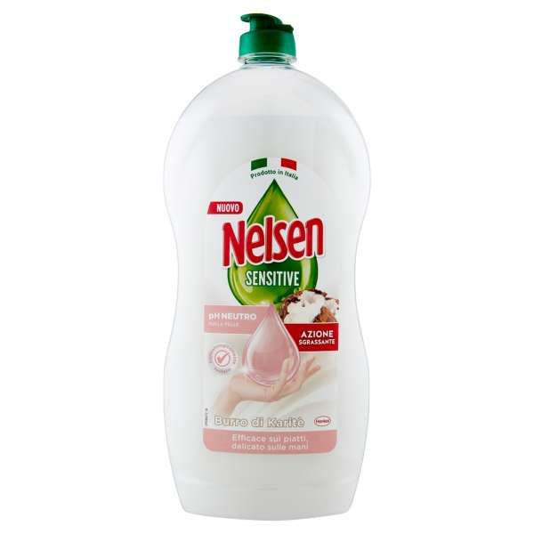 Nelsen Detersivo Piatti Sensitive 850ml - Karite