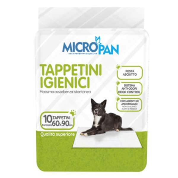 MicroPan Tappetini per Animali Classici 60x90cm - 10pz