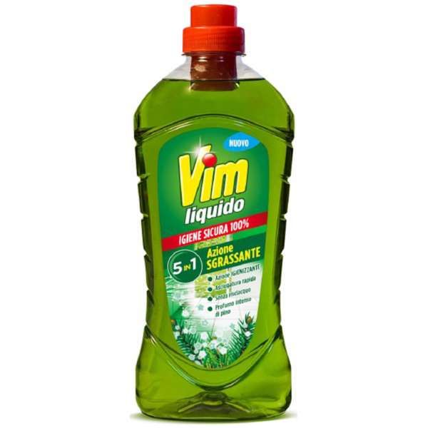 Vim Liquido Sgrassatore Pavimenti 1000ml - Pino