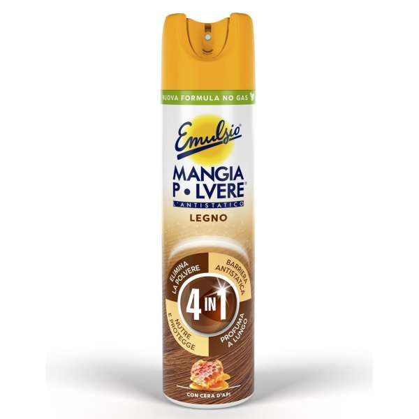 Emulsio Mangiapolvere Antistatico 300ml - Legno