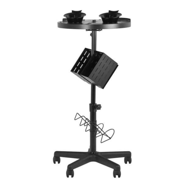 Gabbiano Carrello Porta Attrezzi 188 Timer Parrucchiere - Nero