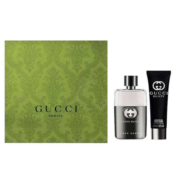 GUCCI Gucci Cofanetto Guilty Green Pour Homme con Profumo EDT e Shower Gel - MegaPrezzo