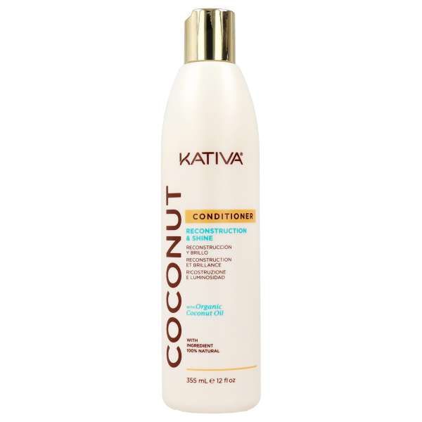 Kativa Coconut Conditioner Reconstruction e Shine - 355ml