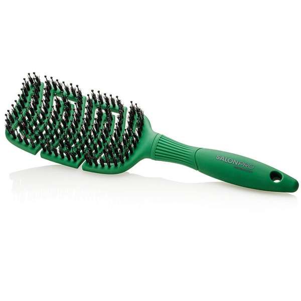 XANITALIA Salon Pro Xylo-Flex Spazzola Soft Districante - Verde - MegaPrezzo