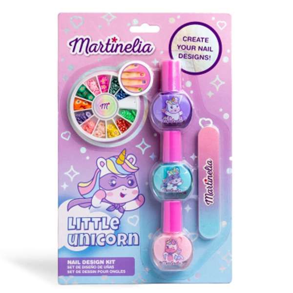 Martinelia Set Nail Manicure Kit Little Unicorn