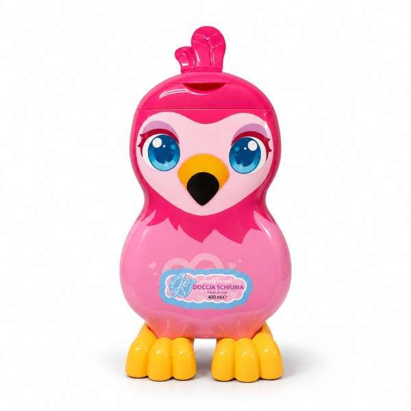 LE FATE DI JO Le Fate di Jo Doccia Schiuma Tinni Friends Fenicottero 400 ml - Petali di Rosa - MegaPrezzo