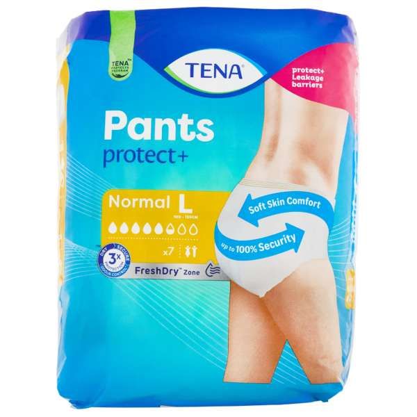 TENA Tena Pants Protect+ Normal Misura L - 7pz - MegaPrezzo