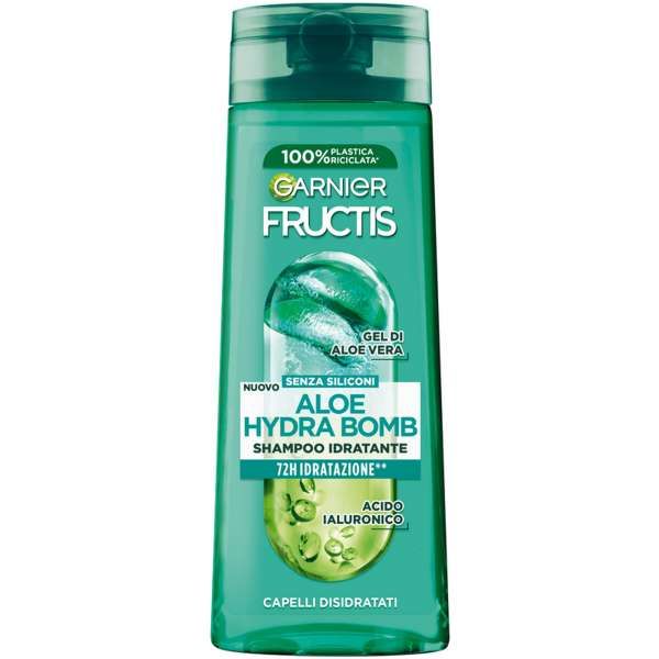 GARNIER Garnier Fructis Shampoo 2in1 Aloe Hydra Bomb - 250ml - MegaPrezzo