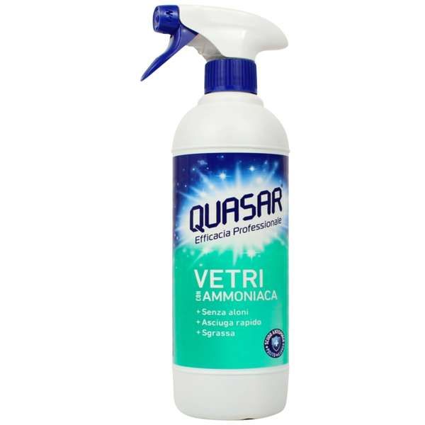 Quasar Vetri con Ammoniaca - 580ml