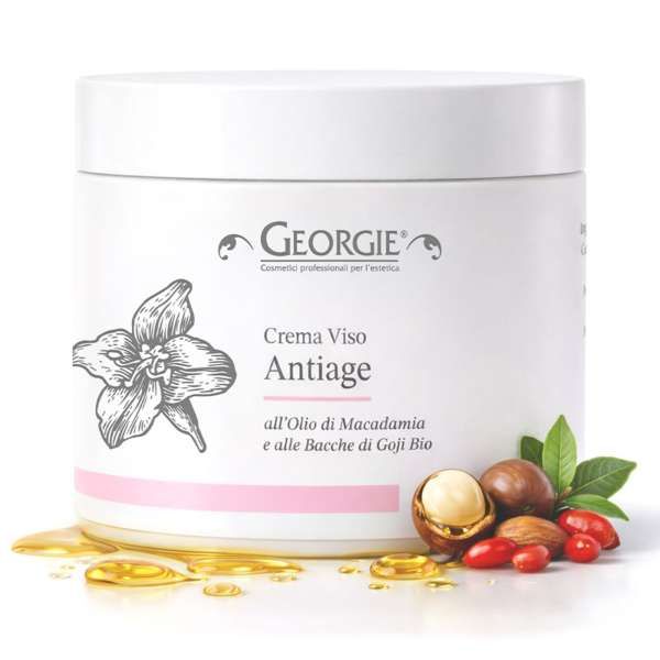 GEORGIE Georgie Crema Viso Antiage con Tripeptide e Olio di Argan - 250ml - MegaPrezzo