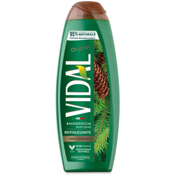 Vidal Bagnodoccia Rivitalizzante con Pino Classico - 500ml