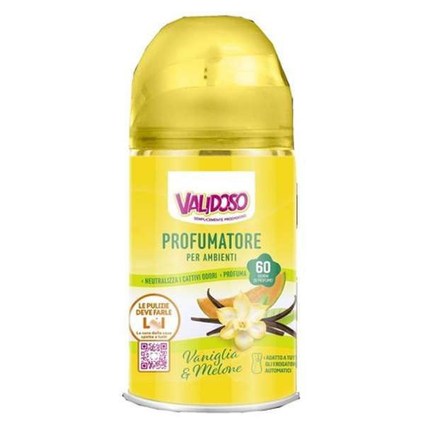 VALIDOSO Validoso Deodorante per Erogatori Automatici 250ml - Vaniglia e Melone - MegaPrezzo
