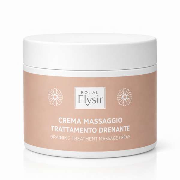 ROIAL Roial Elysir Crema Massaggio Trattamento Drenante - 500ml - MegaPrezzo