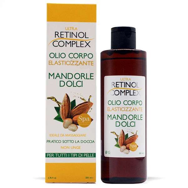 Ultra Retinol Complex Olio Corpo Elasticizzante Mandorle Dolci - 200ml