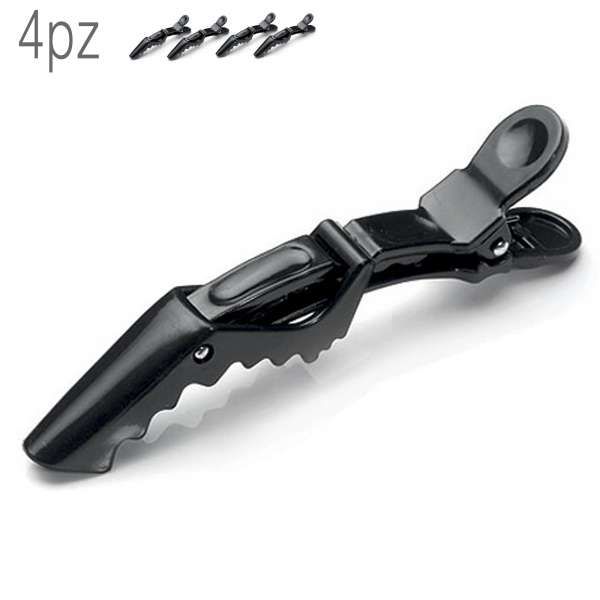 Hair Clip Glossy 4pz - S