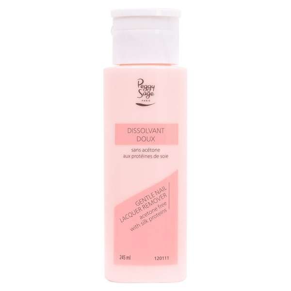 PEGGYSAGE Peggy Sage Solvente Delicato Senza Acetone con Dosatore - 245ml - MegaPrezzo
