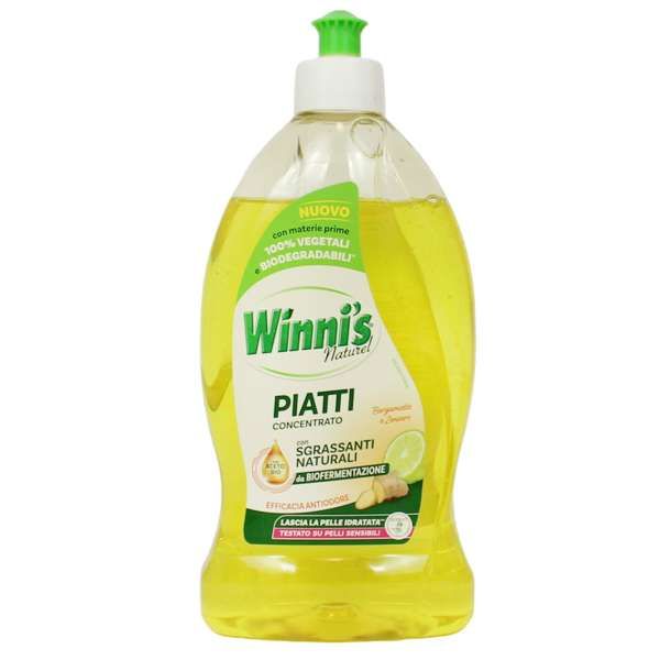Winni's Piatti Concentrato 480ml - Bergamotto e Zenzero