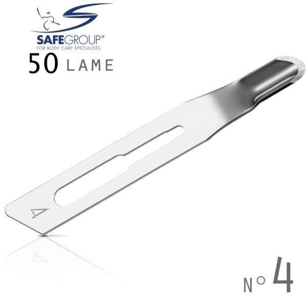 Safe Lame Sgorbie Sterili 50pz - n.4