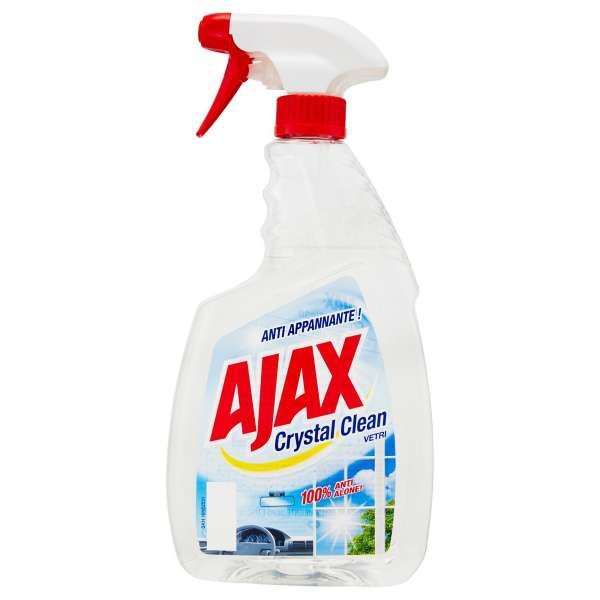 Ajax Crystal Clean per Vetri - 750ml