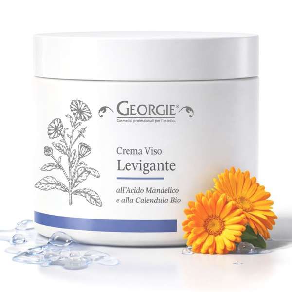 GEORGIE Georgie Crema Viso Levigante con Acido Mandelico e Calendula - 250ml - MegaPrezzo