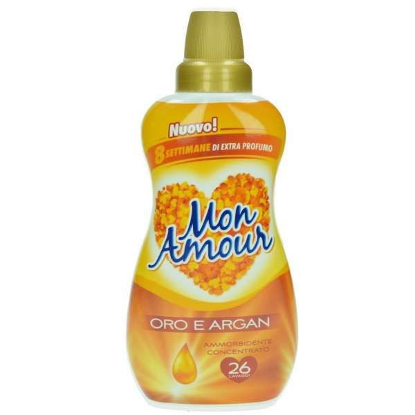 FELCE AZZURRA Felce Azzurra Mon Amour Ammorbidente 650ml - Oro e Argan - MegaPrezzo