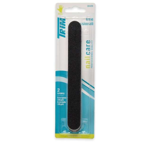 TRIM Trim Lima Professional Doppia Grana 100/180 Dritta - 2pz - MegaPrezzo