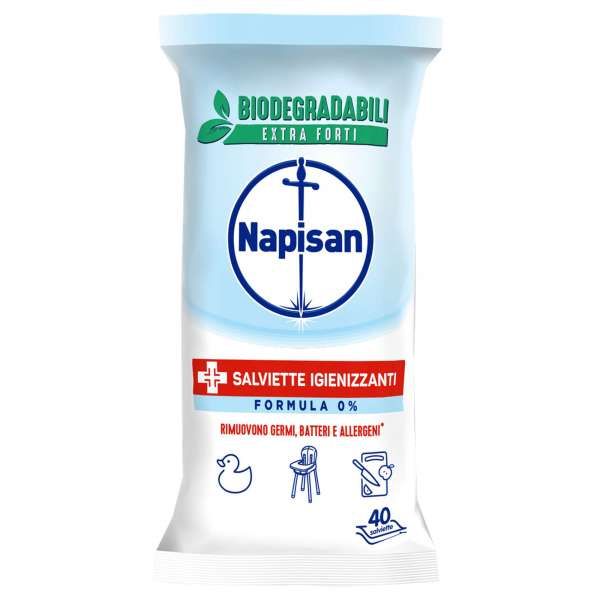 Napisan Salviettine Igienizzanti Casa 40pz - Formula 0