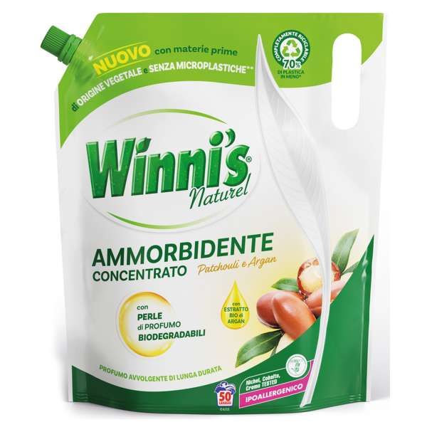 WINNI'S Winni's Ammorbidente Concentrato 1250ml - Patchouli e Argan - MegaPrezzo