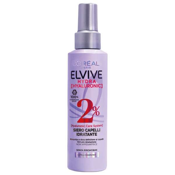 ELVIVE Loreal Elvive Hydra Hyaluronic Siero Capelli Idratante - 150ml - MegaPrezzo