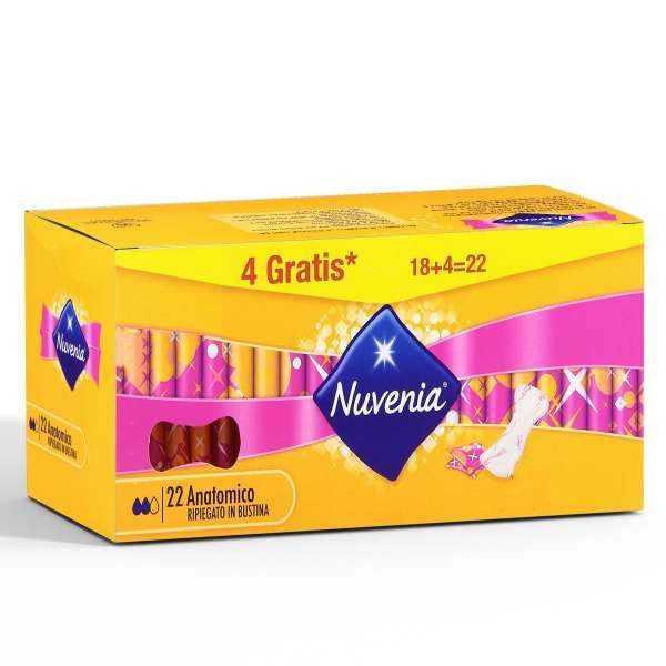 Nuvenia Assorbenti Anatomico - 22pz