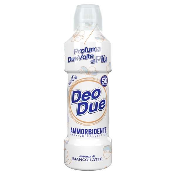 DEO DUE Deo Due Ammorbidente Premium 1000ml - Bianco Latte - MegaPrezzo