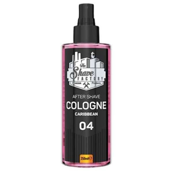 THE SHAVE FACTORY The Shave Factory After Shave Cologne 250ml - 04 Caribbean - MegaPrezzo