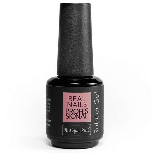 REAL NAILS PROFESSIONAL Real Nails Professional Gel Base Rubber 15ml - Antique Pink - MegaPrezzo