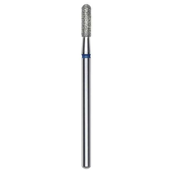 STALEKS PRO Staleks Pro Punta Fresa Diamantata Cilindro Arrotondato 2,3mm Blu - 6,5mm - MegaPrezzo